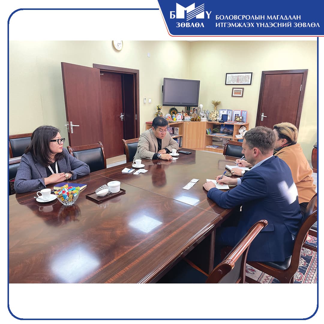 Боловсролын магадлан итгэмжлэх үндэсний зөвлөл болон Россотрудничество агентлагийн Монгол улс дахь төлөөлөгч, Русский домын удирдлагуудтай хамтын ажиллагааг өргөжүүлэхээр уулзалт зохион байгуулагдлаа.